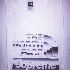 Supreme The North Face Metallic Logo Tee